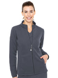 Activate - Women's Med Tech Zip Front Solid Scrub Jacket
