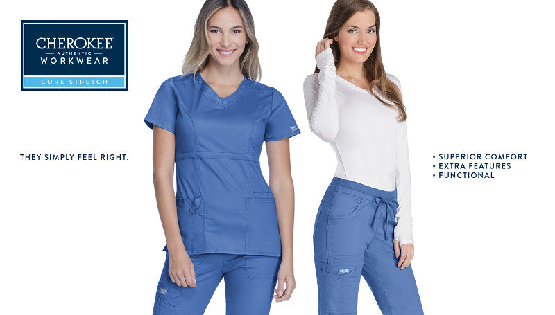 Cherokee Core Stretch Scrubs by Scrubs Uniforms at 60% Off New Year 2024 Sale