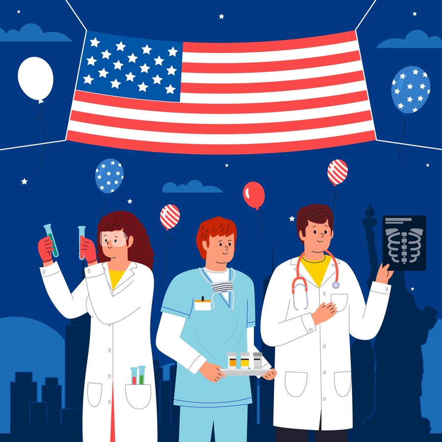 Celebrate Independence Day in Style With Our Medical Scrubs Collection