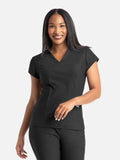 Embrace Scrubs - Zoe Banded Women's V-Neck Top