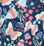 Women's Vicky Butterfly Friends Print Scrub Top