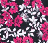 Women's Vicky Pink Flower Power Print Scrub Top