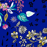 Women's Modern Patchwork Pop V-Neck Print Top