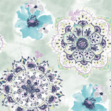 Purple Label - Women's Ivy Print Scrub Top