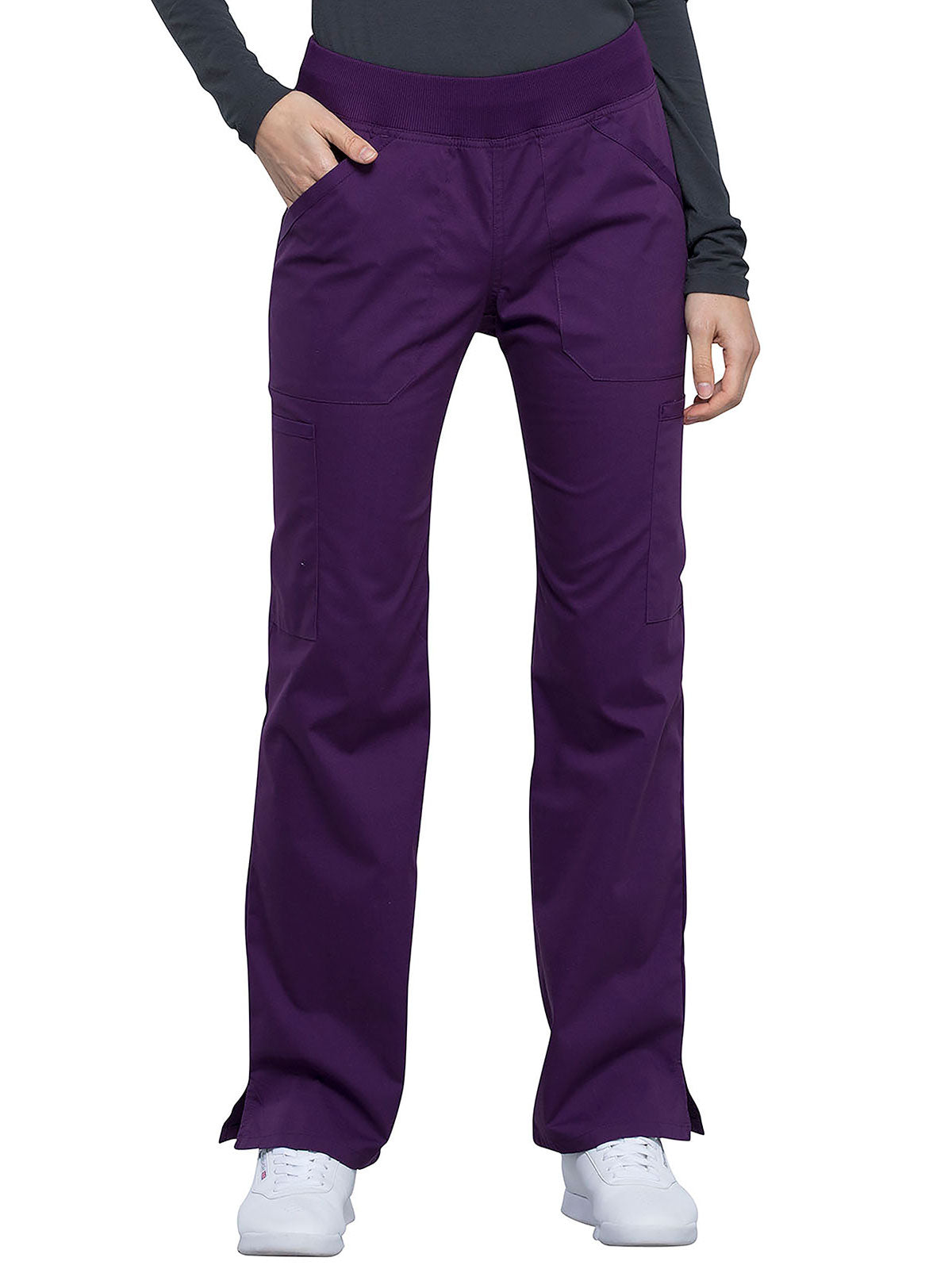 Professionals - Mid Rise Straight Leg Pull-on Cargo Pant [1]