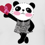 Core Stretch - "Little Miss Panda" Long Sleeve Knit Tee