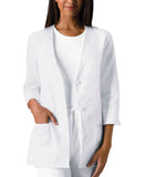 Professional - Women's 3/4 Sleeve Solid Scrub Jacket