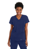 Purple Label - Women's Andes Knit Lined Scrub Top