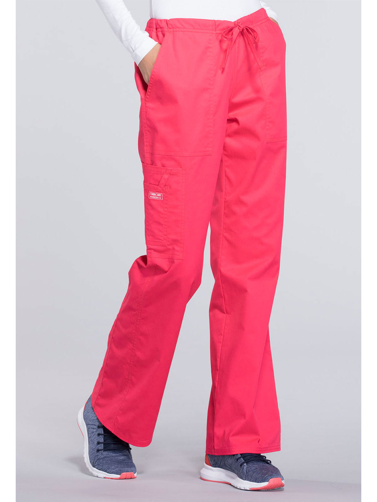 Core Stretch - Mid Rise Drawstring Cargo Pant