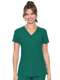 Activate - Women's Refined V-Neck Solid Scrub Top