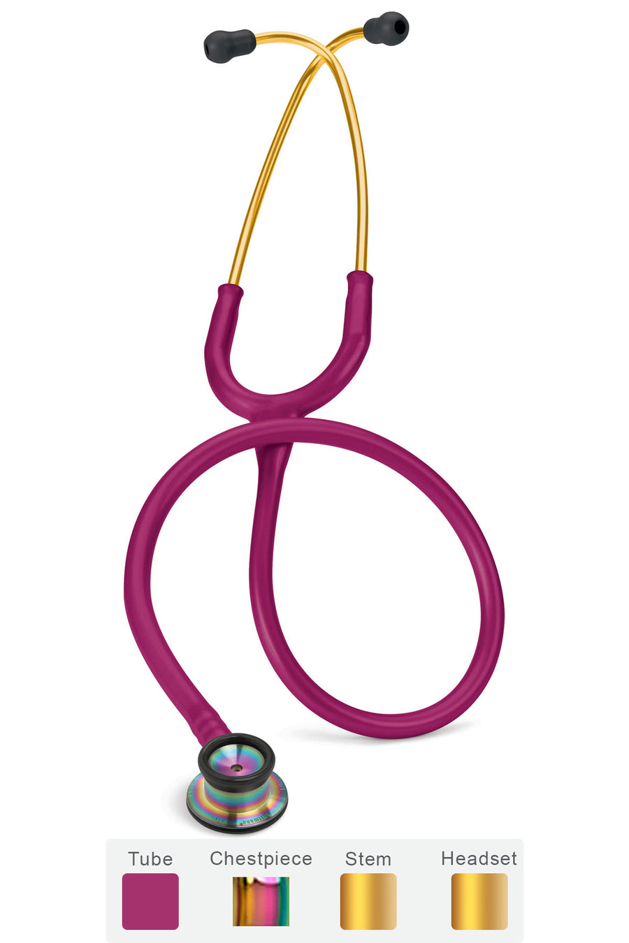 Stéthoscope De Couleur Trad - Noir - NIMEDIX MEDICAL